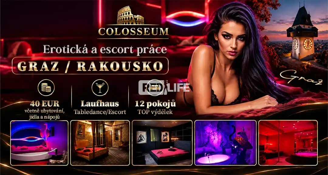 [Colosseum Graz] Práce v erotice