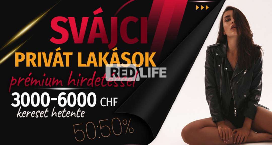 Svájci privát lakások feles leadóval