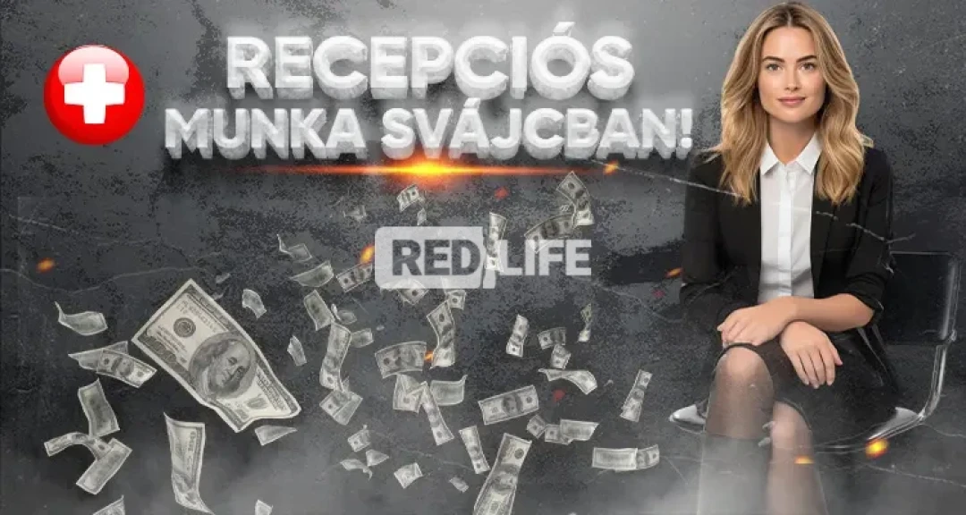 J&oacute;l fizető recepci&oacute;s munka Sv&aacute;jcban!
Recepci&oacute;st